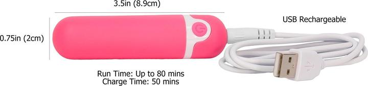 Actual product image BMS Factory Purity Rechargeable Bullet Pink