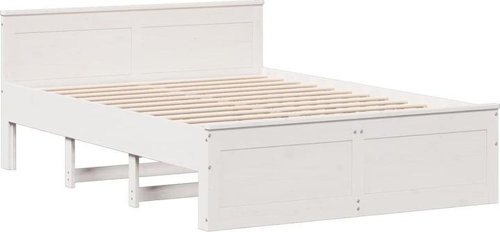 Produktbild vidaXL Bett mit Regal (140 x 200 cm)