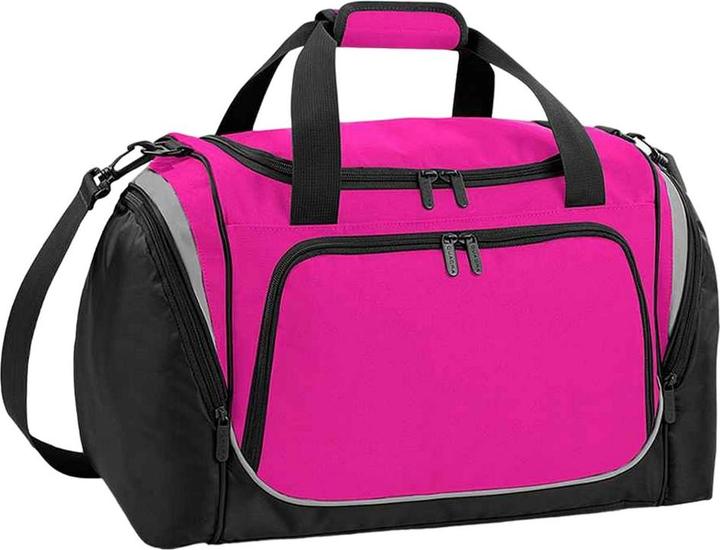 Gris clair, fuchsia, Noir