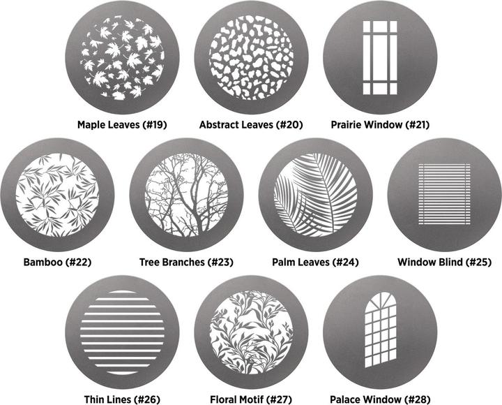Westcott Optical Spot Gobo Pack 2: Environmental (Divers)