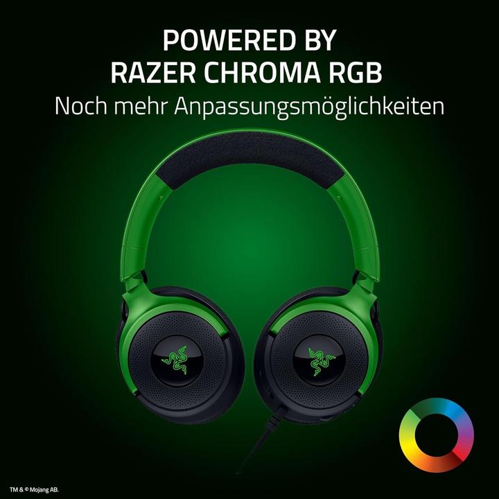 Immagine prodotto Razer Headset Kraken V4 X Minecraft (Cablato)