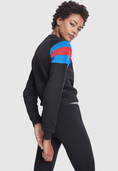 Produktbild Urban Classics Ladies Sleeve Stripe Crew (5XL)