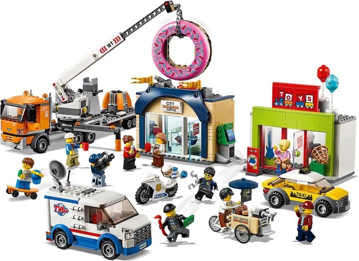 Actual product image LEGO Great Donut Shop Opening (60233, LEGO City)