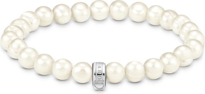 Actual product image Thomas Sabo Charm Armband Süsswasserzuchtperlen (19 cm, Pearls, Silver 925)