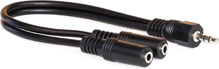 Image du produit HDgear 3,5 mm stéréo sur 2x3,5 mm (Séparateur audio)