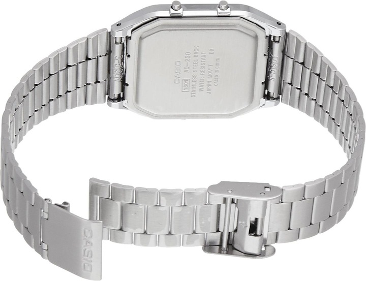 Actual product image Casio Vintage Aq-230a-1dmqyes (Analogue wristwatch, Digital watch, 27.80 mm)