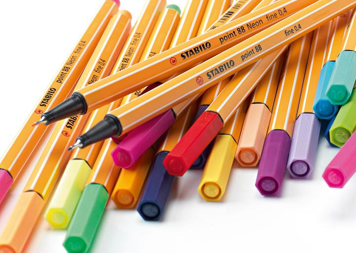 Image du produit STABILO Fineliner Point 88 (Noir gris, 3 x)