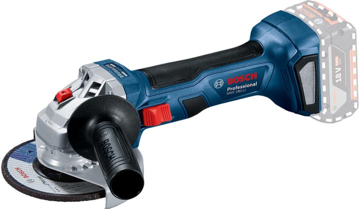 Image du produit Bosch Professional SZLIFIERKA KĄTOWA 18V GWS 180-LI SOLO 125mm (125 mm)