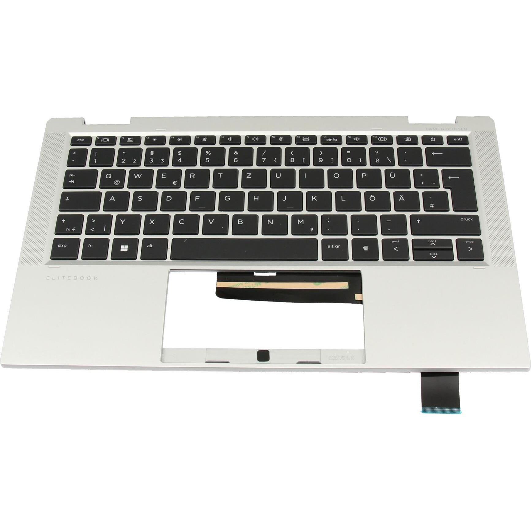 HP M45822-041, Notebook Ersatzteile, Schwarz, Silber