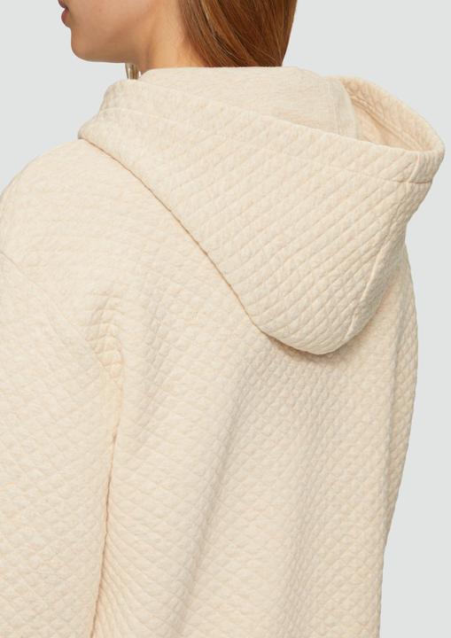 Produktbild S.Oliver Sweatshirt Relaxed-Fit-Hoodie mit Waffelstruktur (36)