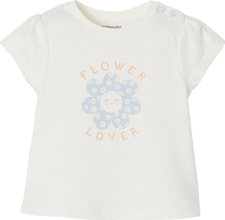 Image du produit Vertbaudet 2er-Pack Baby T-Shirts BASIC bedruckt (98)