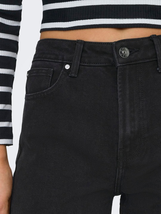 Immagine prodotto Only ONLEMILY Jeans a vita alta e taglio dritto Jeans dalla vestibilità dritta (W28/L32)