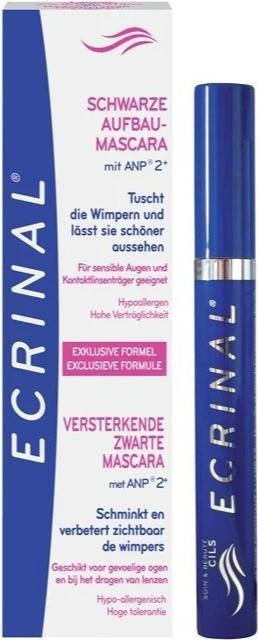 Actual product image Ecrinal Mascara with triple effect black (Black)