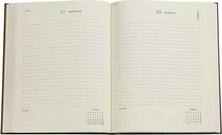 Immagine prodotto Paperblanks PAPERBLAN Agenda Renoir Brief 2026 DD0637-5 1T/1S TAG Ultra HC DE 18x23cm (18x23cm, 1 giorno / 1 pagina)