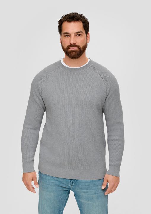 Immagine prodotto s.Oliver Strickpullover Feinstrickpullover aus Baumwolle (XXL)
