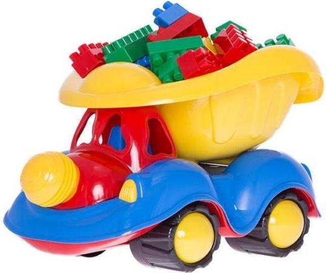Produktbild Teka Puppenauto mit Bauklötzen
