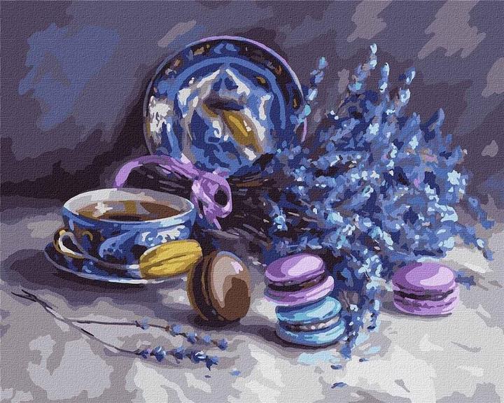 Actual product image Ideyka Painting by numbers - Still life 40x50cm