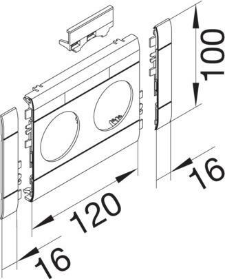 Image du produit Hager Diaphragme