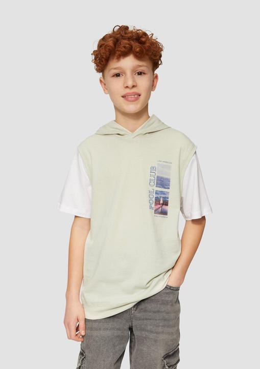 Actual product image S.Oliver T-Shirt T-Shirt in Two-Layering-Optik (146, 152)