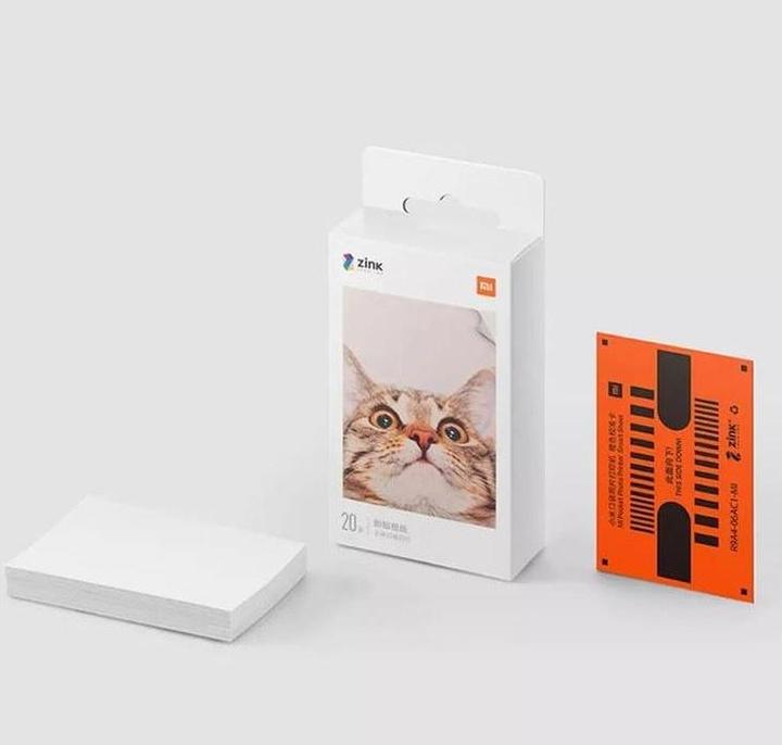 Image du produit Xiaomi Papier pour imprimante photo portable Mi (287 g/m², 50 x 76 mm, 20 x)