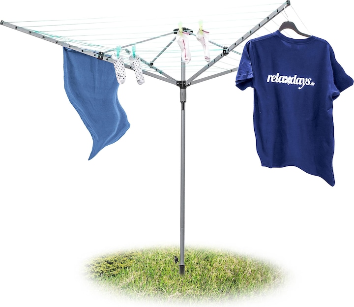 Relaxdays Wäschespinne (49.20 m)