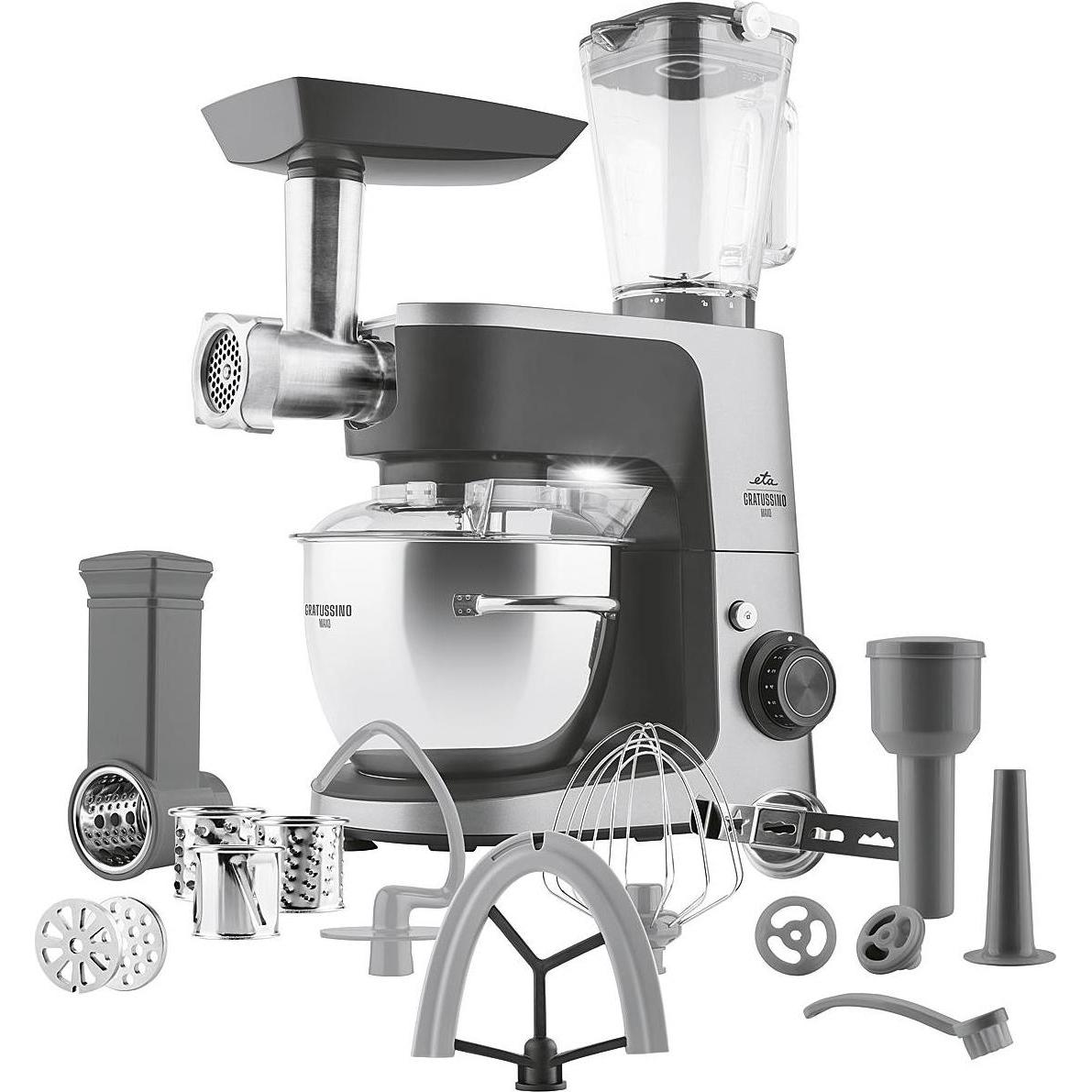 ETA Gratussino III, Macchina da cucina, Argento, Nero, Grigio