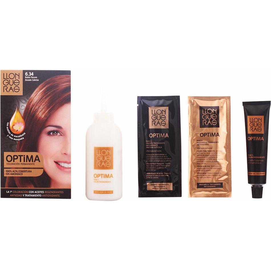 Thumbnail - Llongueras, Haarfarbe, OPTIMA hair colour #6.34-golden deep blond (6.34)