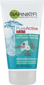 Actual product image Garnier Skinactive Face Pureactive 3-In-1 - 150ml - Cleansing, Scrub, Mask (150 ml)