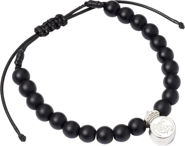 Immagine prodotto Real Madrid CF Adulto Unisex Decorati con Perline Braccialetto (3% Rame, 93% di zinco, 4% di alluminio)
