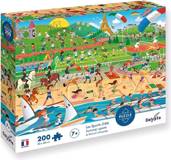 Immagine prodotto Calypto Puzzle di 200 pezzi sugli sport estivi (200 pezzi)