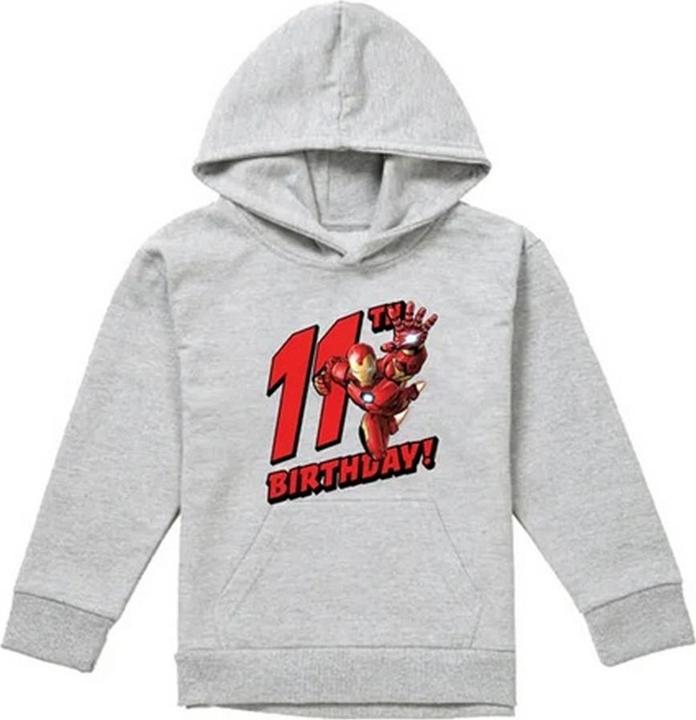 Produktbild Kapuzenpullover meliert 11. Geburtstag (128)