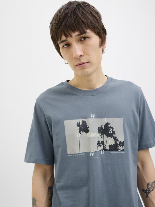 Image du produit Jack & Jones Gedruckt Rundhalsausschnitt T-shirt T-shirt (XXL)
