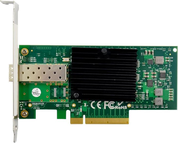 Actual product image MicroConnect MC-PCIE-82599EN Network Card Fiber 10000 Mbit/s Built-in (Mini PCI Express)