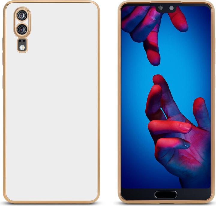 Immagine prodotto Cadorabo Custodia per Huawei P20 in TPU con protezione della fotocamera LM130 Style (Cubot P20)