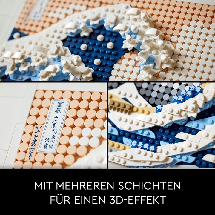 Produktbild LEGO Hokusai – Grosse Welle (31208, LEGO Art)