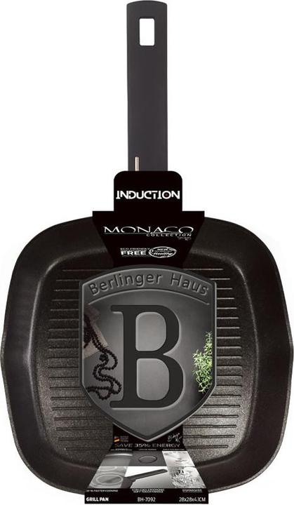 Produktbild BerlingerHaus Monaco Collection (Grillpfanne, Aluminium, 28 x 4.10 cm)