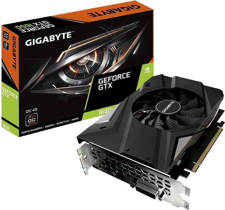 Productafbeelding Gigabyte GTX1650 D6 OC 4GB GDDR6 HDMI DVI DP (4 GB)