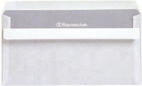 Actual product image Soennecken Envelope Format of envelope: DIN long Dimensions: 220 x 110 mm (W x H) (DL, 1000 x)