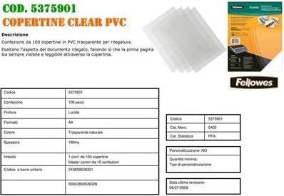Immagine prodotto Fellowes Copertina
