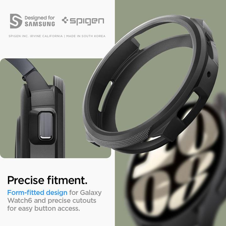 Productafbeelding Spigen Liquid Air Samsung Galaxy Watch 6 44 mm czarny/matzwart ACS06392