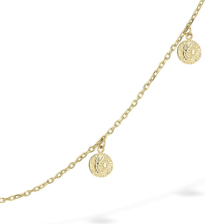 Immagine prodotto Tamaris Collana originale placcata oro con ciondoli a forma di monete TJ-0448-N-45 (Acciaio inossidabile, 45 cm)
