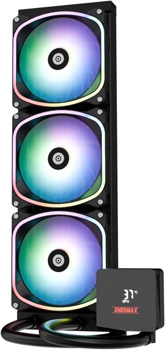 Actual product image Enermax Aquafusion II 360mm ELC-AQFA360-SQA