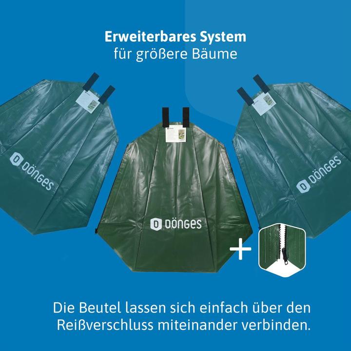 Actual product image Dönges Tree watering bag PVC 75L, green (Tree watering bag)