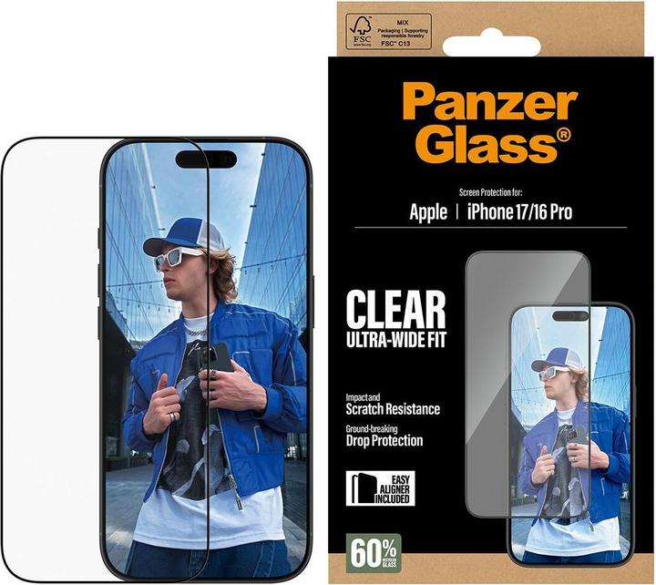 Image du produit PanzerGlass Privacy Displayschutz (1 pcs, Apple iPhone 17)