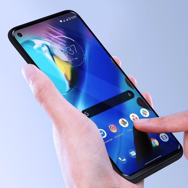 Actual product image Avizar Edge to Edge screen protector, display foil (1 pcs., Motorola Moto G8 Power)