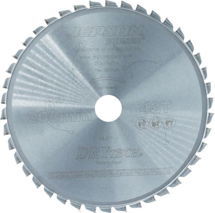 Produktbild Magni Jetson 72120342I Hartmetall-Klinge Drytech Ø 203 x 1,9 x 25,4 mm 42D für Edelstahl