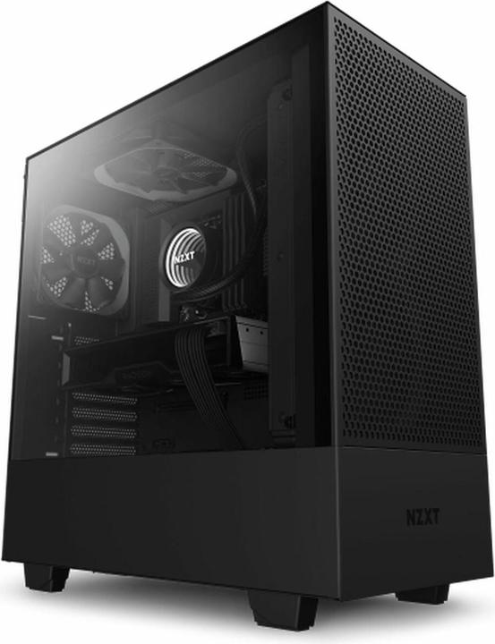 Actual product image NZXT H5 Flow ( 2024 ) (schwarz, Tempered Glass) (ATX, Micro ATX (mATX), Mini-ITX)