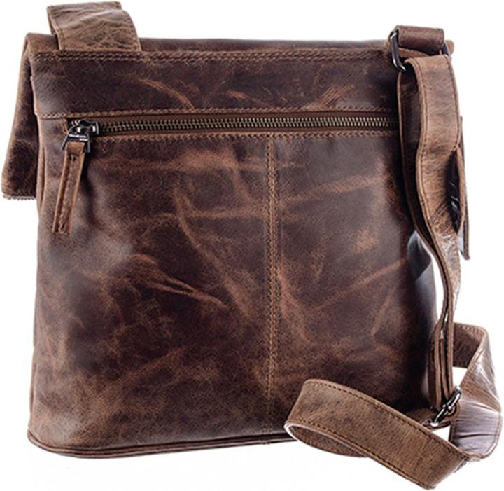 Actual product image Greenland Nature Montana shoulder bag leather 28 cm