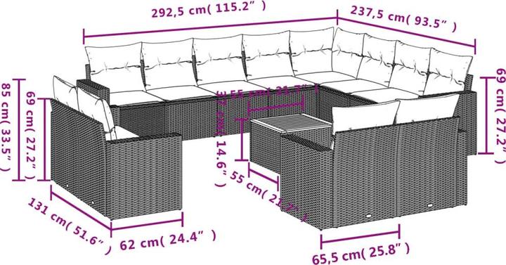 Produktbild vidaXL Birdie