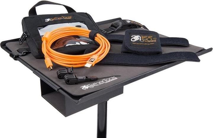Actual product image Tether Tools USB-C 3.0 Kabel, USB-C / Micro-B, 9.4m gerade zu rechtwinklig, 9.4 m, Orange (9.40 m, USB 3.2 Gen 2)